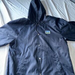 Brixton Men's Navy Coat Nobel Size Large Skater/Snowboard